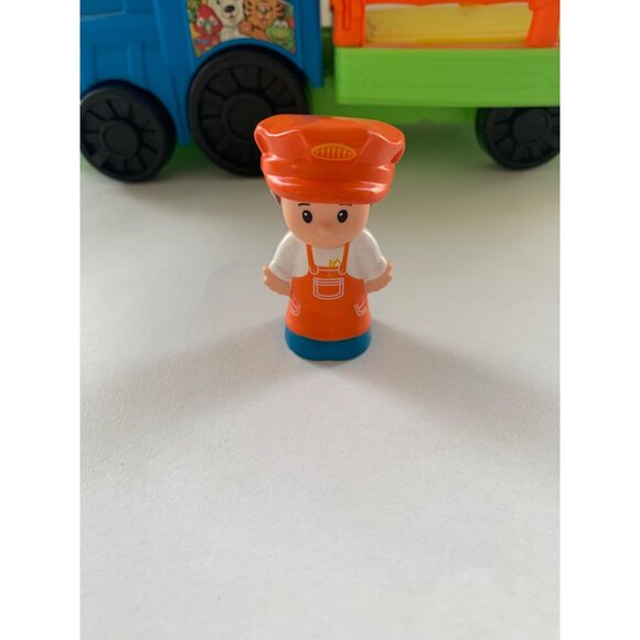 Little People Fisher Price Choo Choo Train With Conductor Makes Sounds See Video - Picture 9 of 11